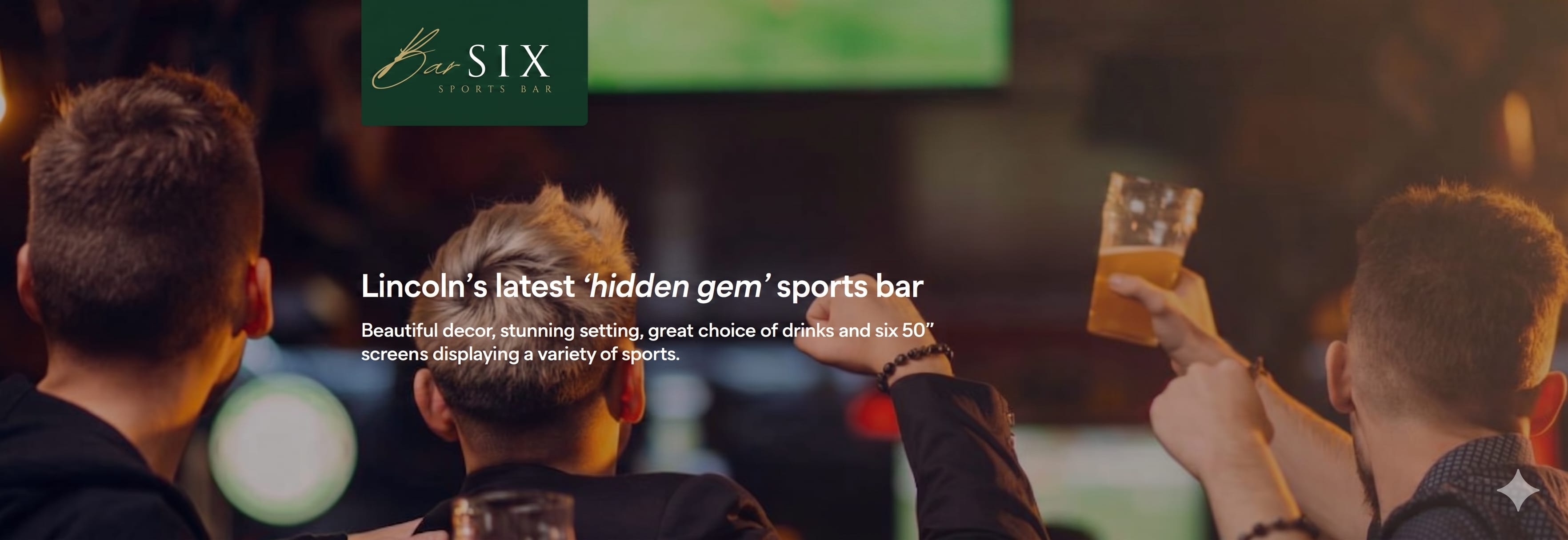 Bar Six sports bar at Burton Waters